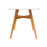 Mesa Dolce Blanca 80 x 80 cm |White  Dolce Table 80 x 80 cm