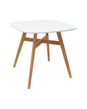 Mesa Dolce Blanca 80 x 80 cm |White  Dolce Table 80 x 80 cm