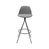 Banco Harp Gris | Gray Harp Bar Stool