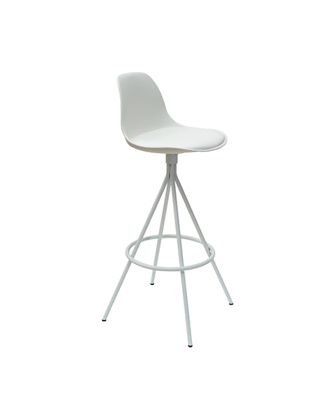 Banco Harp Blanco | White Harp Bar Stool