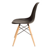 Silla Berlín Pata de Madera Negra |  Berlin Chair Black Wood Leg