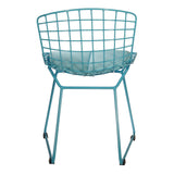 Silla Ruby Niños (Malla Metálica) Azul |  Blue Ruby Kids Chair (Metallic Mesh)