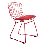 Silla Ruby Niños (Malla Metálica) Rosa |  Pink Ruby Chair Kids (Metallic Mesh)