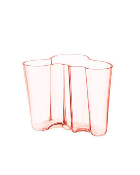 Florero Rosa Salmon Aalto 120 mm