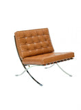 Individual Aviñon de Piel Café | Aviñon Brown Leather Armchair