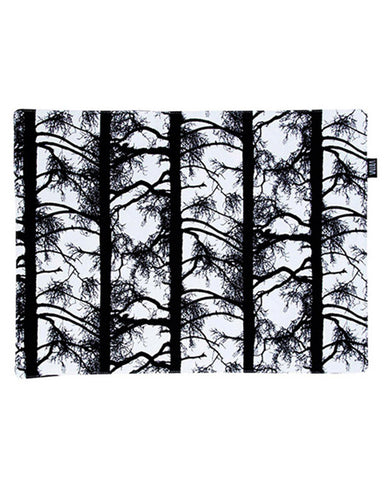 Mantel Individual  Kelohonka Negro & Blanco 32x42 cm