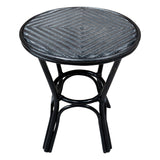 Mesa de Centro Jambi Rattan Negra