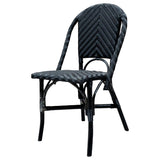 Silla Jambi Rattan Negra