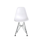 Silla Berlín Niños Pata de Metal Blanca | Chair Berlin Kids White Metalic Leg