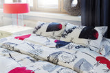 Ropa de Cama Individual Hehku Multicolor 175x220 cm | Hehku Multicolor Twin Bed Line 175x220 cm