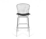 Banco Ruby Cromo (Malla Metálica) |  Chrome Ruby Bar Stool (Metal Mesh)