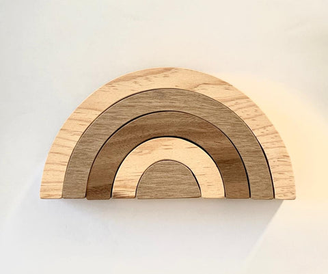 Arcoíris de Madera para Niños (Personalizado $790) | Wooden Rainbow for Kids