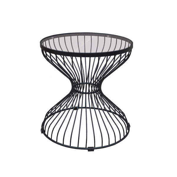 Mesa Lateral Fem Negra | Black Fem Side Table