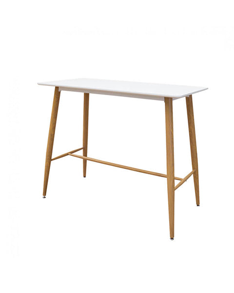 Mesa Gala Bar Blanca 120 x 60 cm