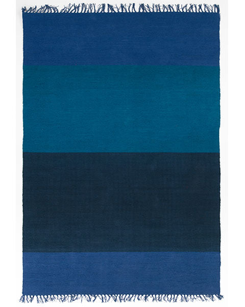 Tapete Juhani Azul 140 x 200 cm | Juhani Blue Rug 140 x 200 cm